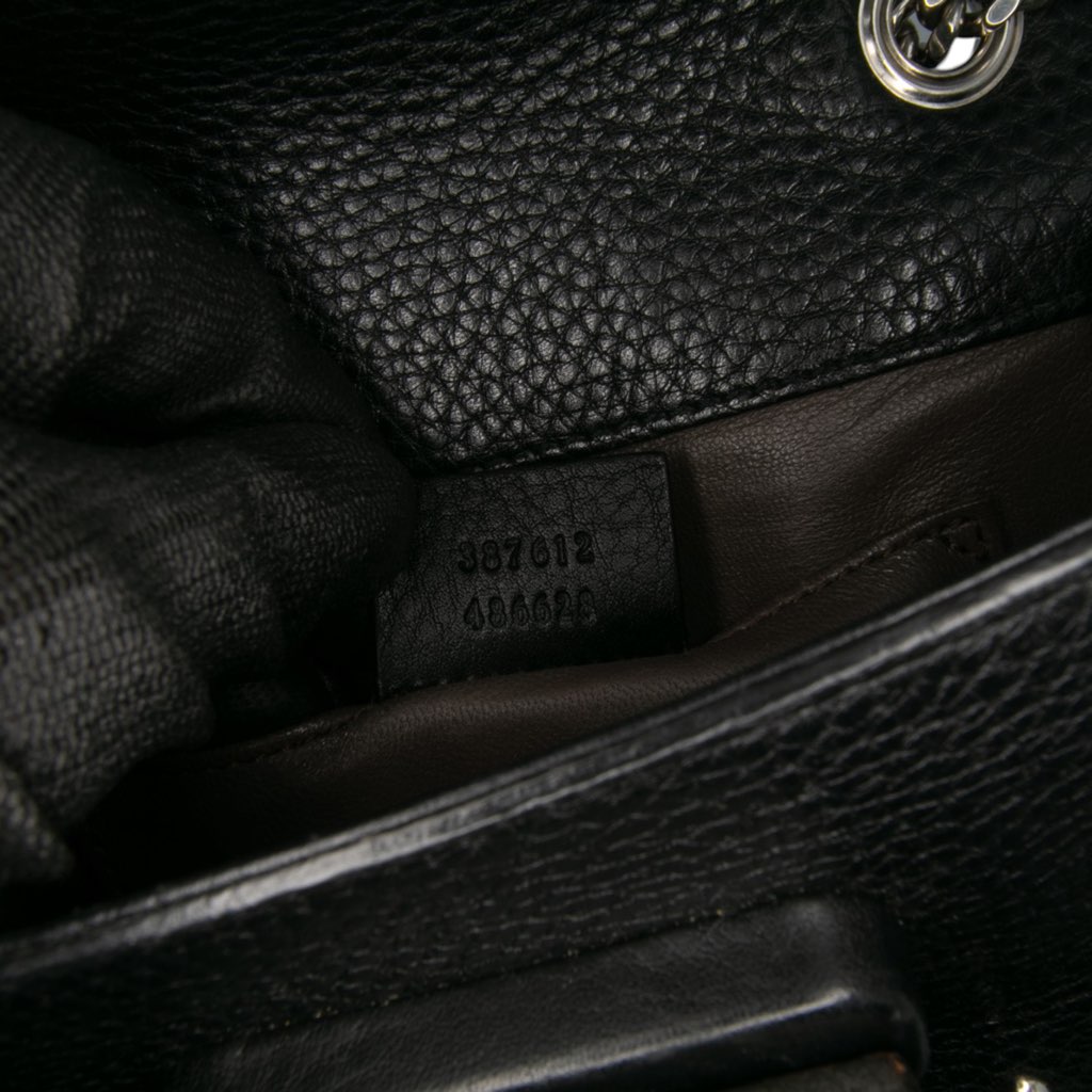 Gucci Small Leather Studded Miss Bamboo Crossbody - Detail 1