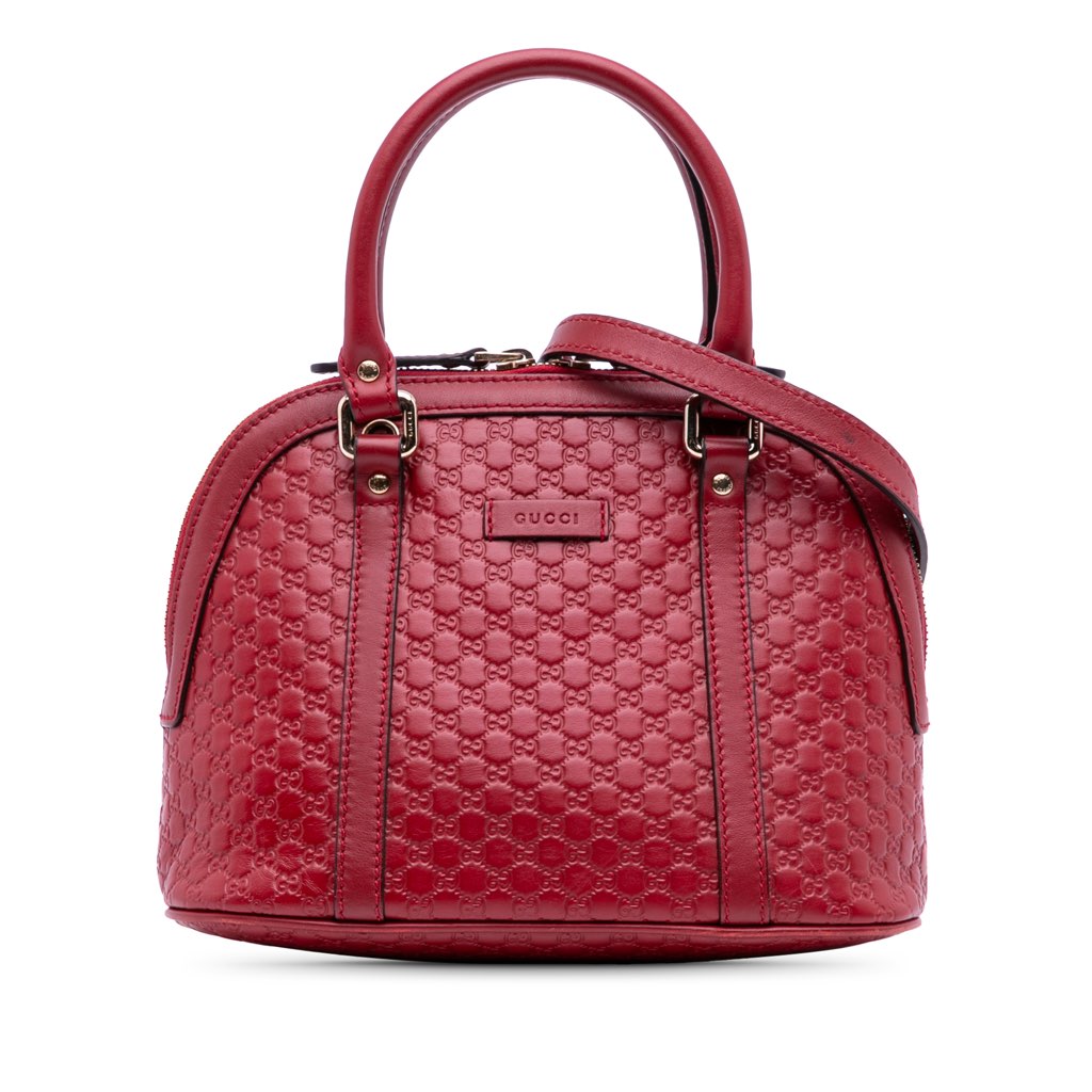 Gucci Mini Microguccissima Dome Satchel