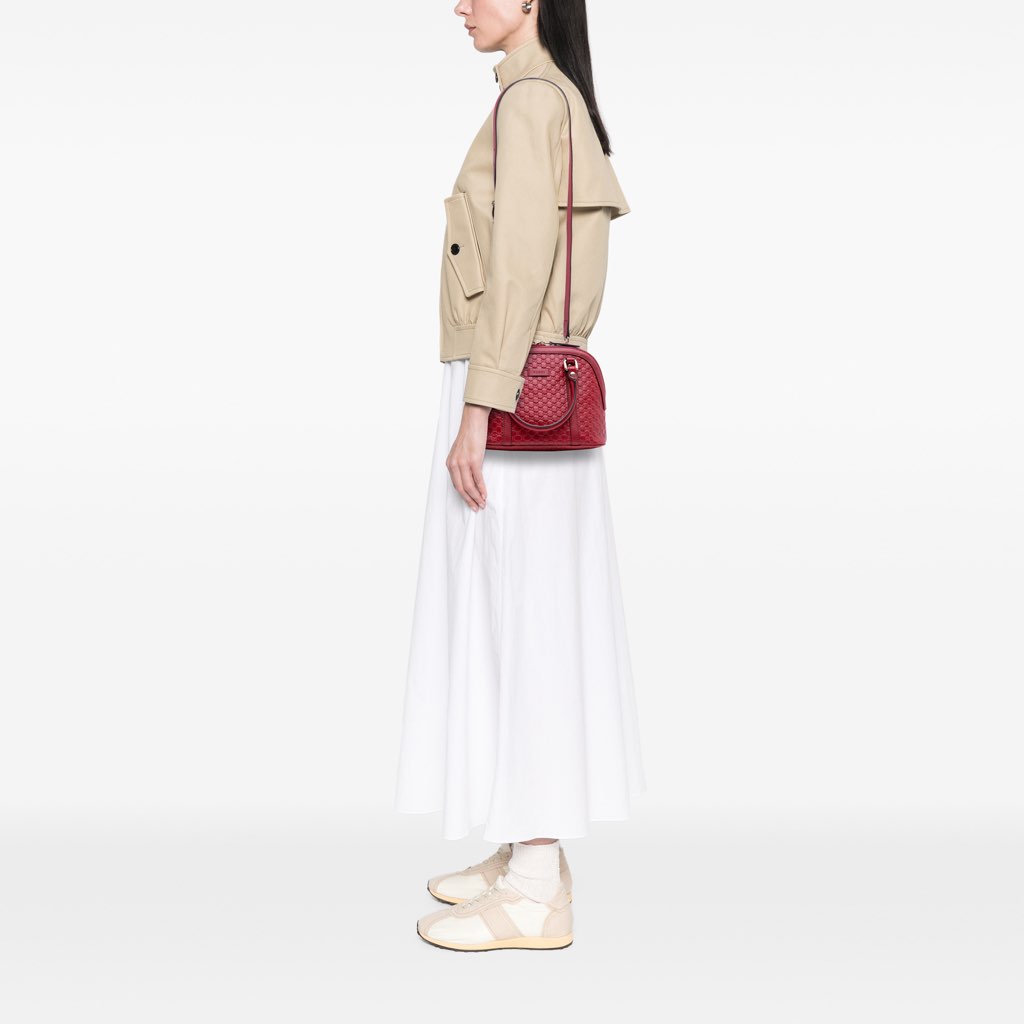 Gucci Mini Microguccissima Dome Satchel - Image 12