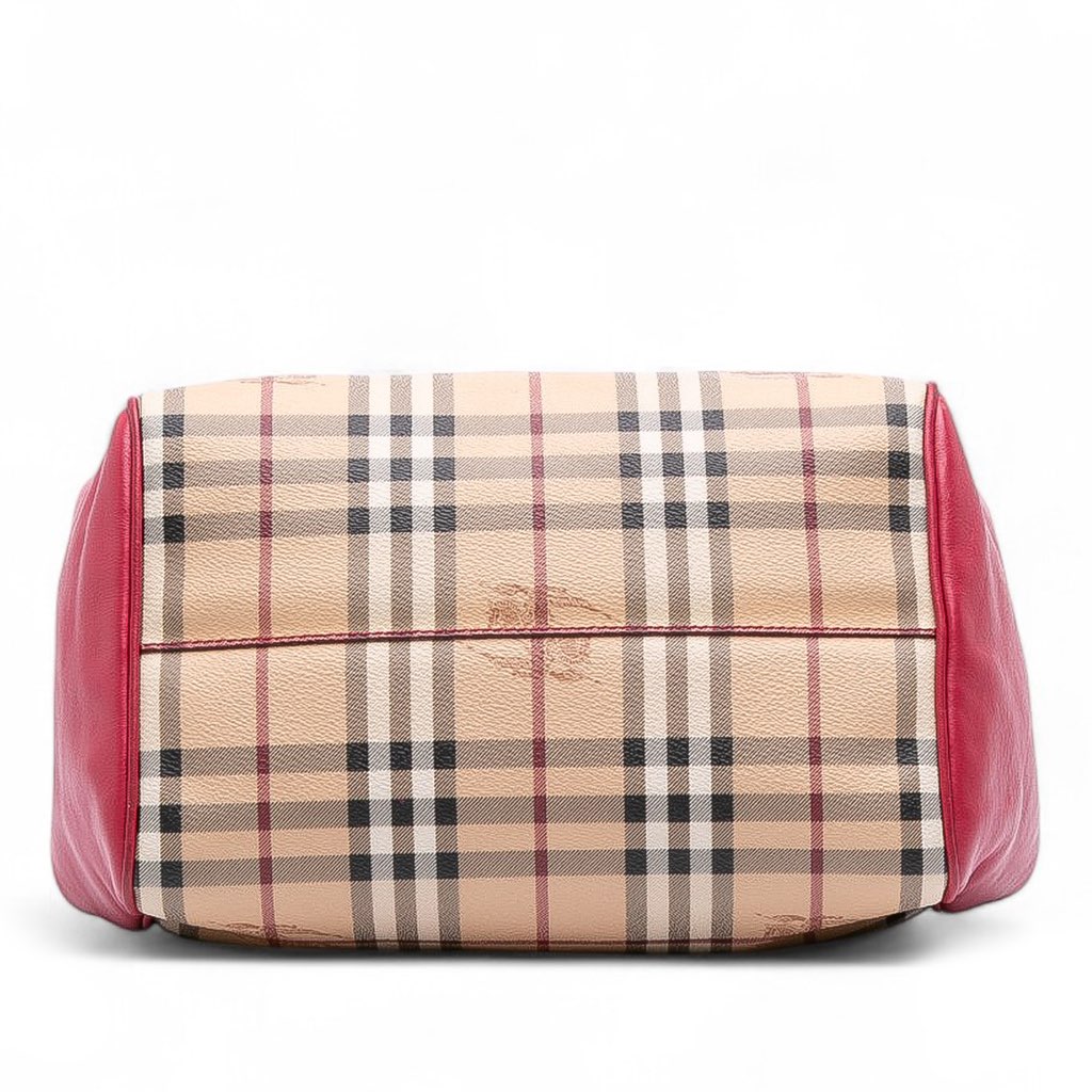 Burberry Small Haymarket Check Coated Canvas Canterbury Tote - 3