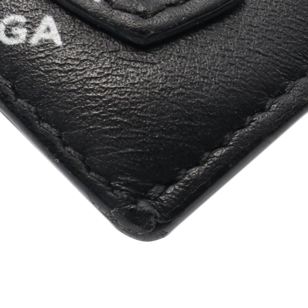 Balenciaga Lambskin Motocross Logo Print Classic Clutch - Image 11