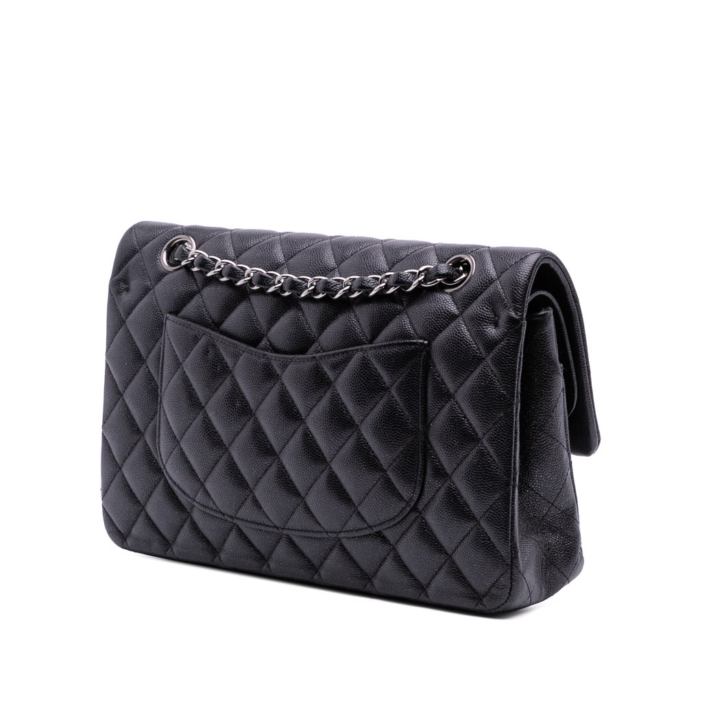Chanel Medium Classic Caviar Double Flap - 2