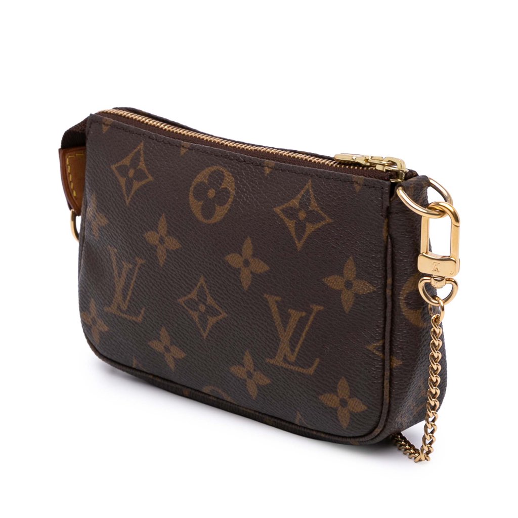 Louis Vuitton Monogram Mini Pochette Accessoires - Back view