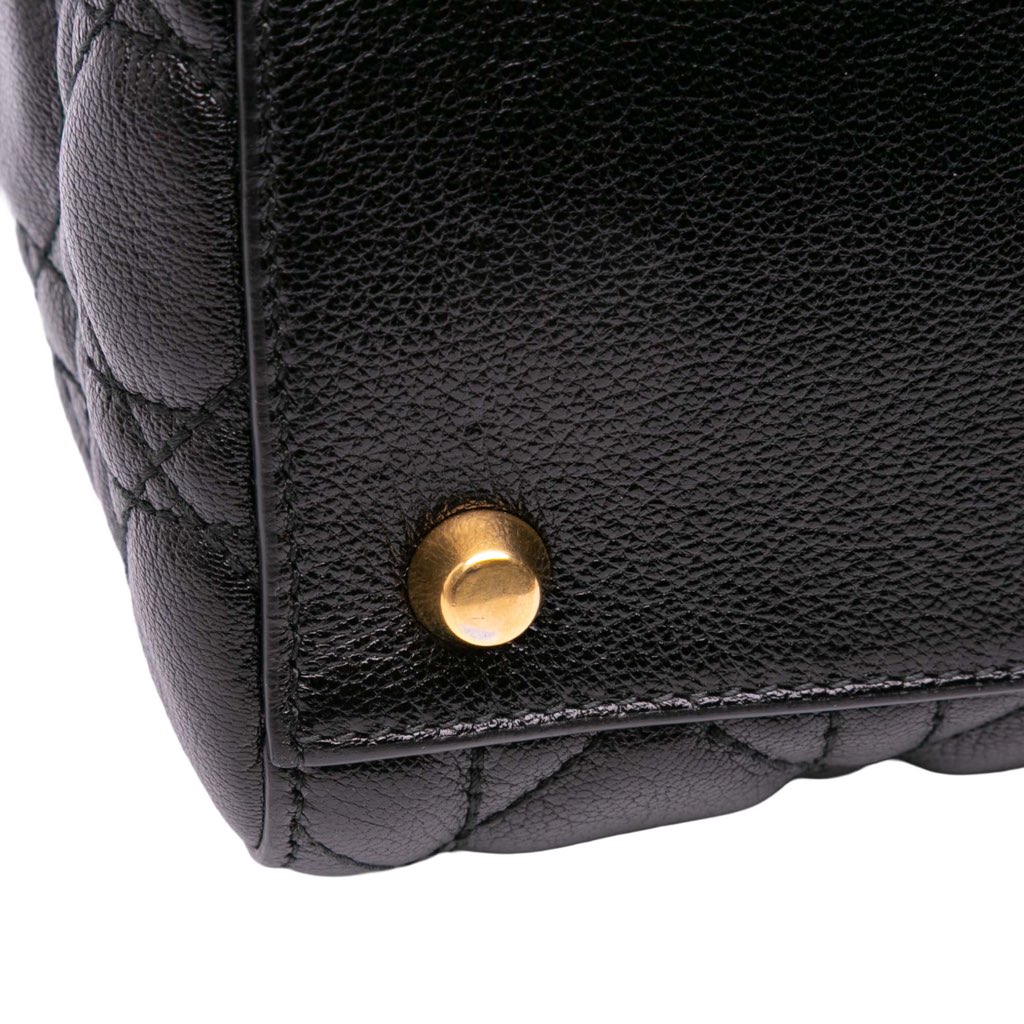 Dior Medium Grained Calfskin Cannage Supple Lady Dior - 5