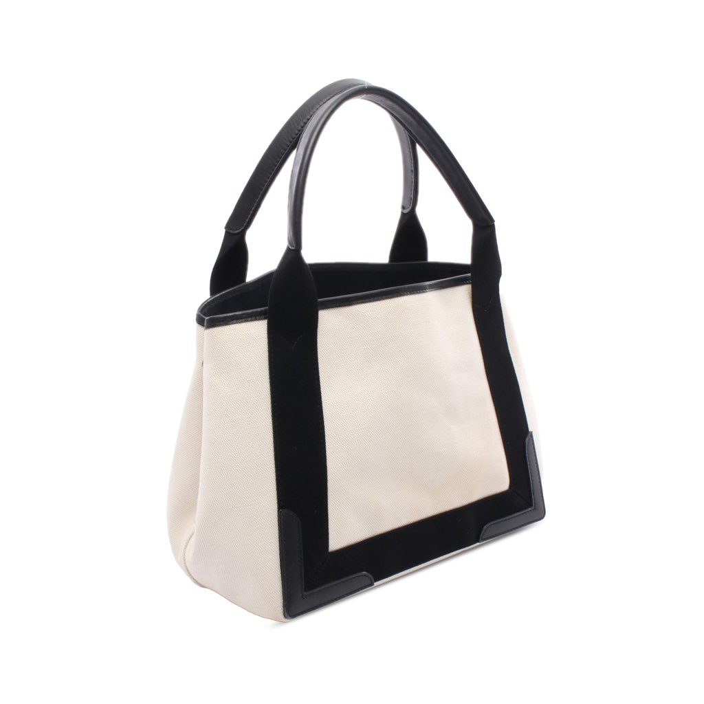 Balenciaga Canvas Navy Cabas Tote S - 2