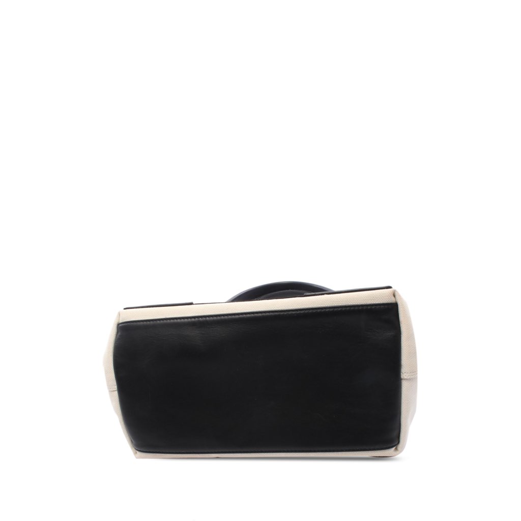 Balenciaga Canvas Navy Cabas Tote S - 3