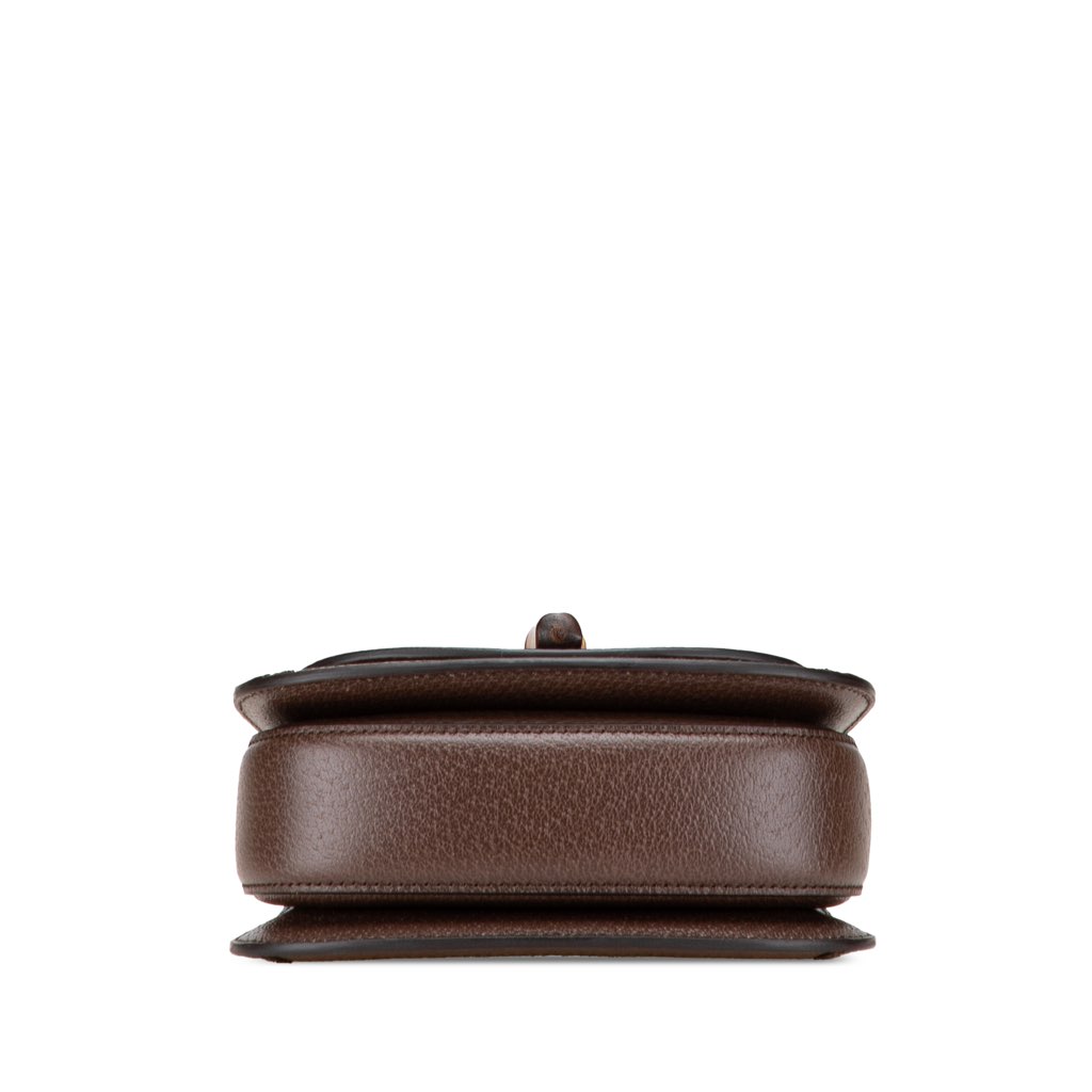 Gucci Mini Jumbo GG Canvas 1947 Bamboo Top Handle Bag - Image 6