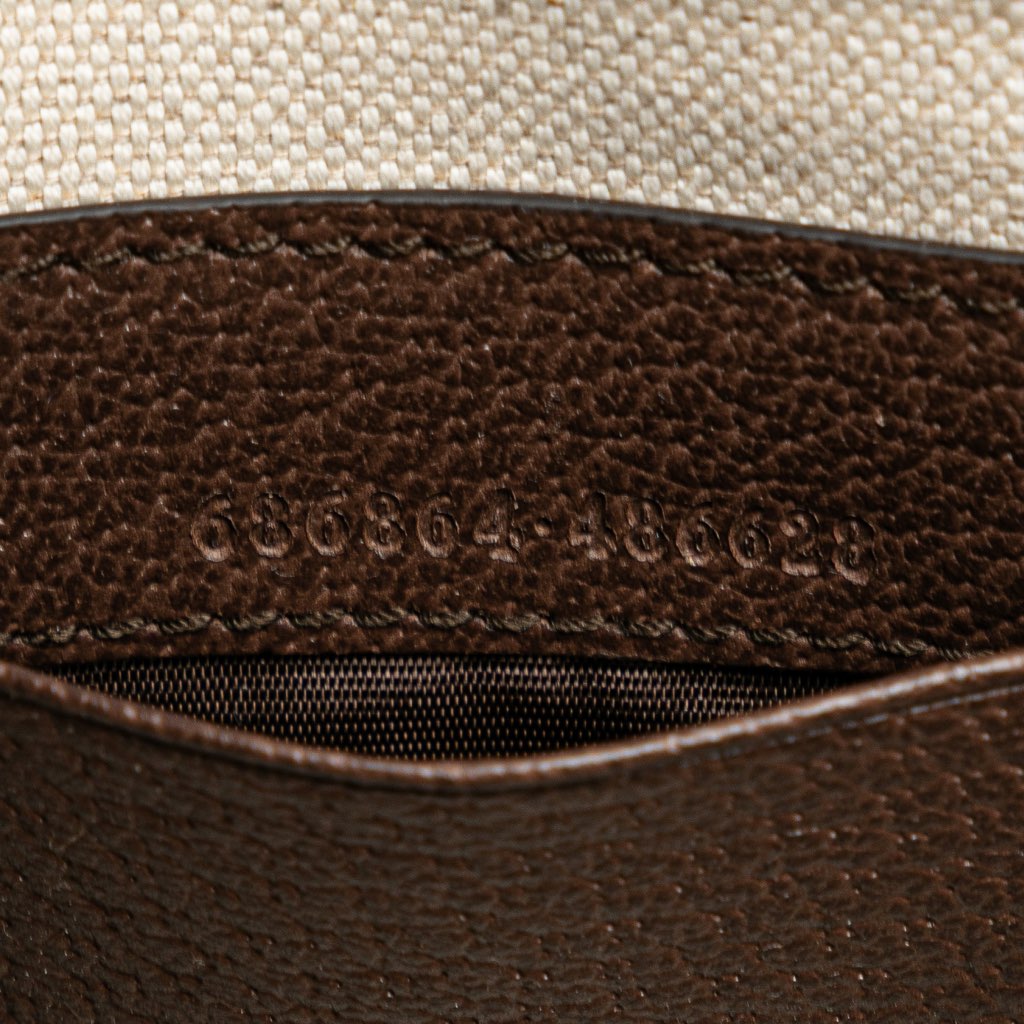 Gucci Mini Jumbo GG Canvas 1947 Bamboo Top Handle Bag - Detail 1