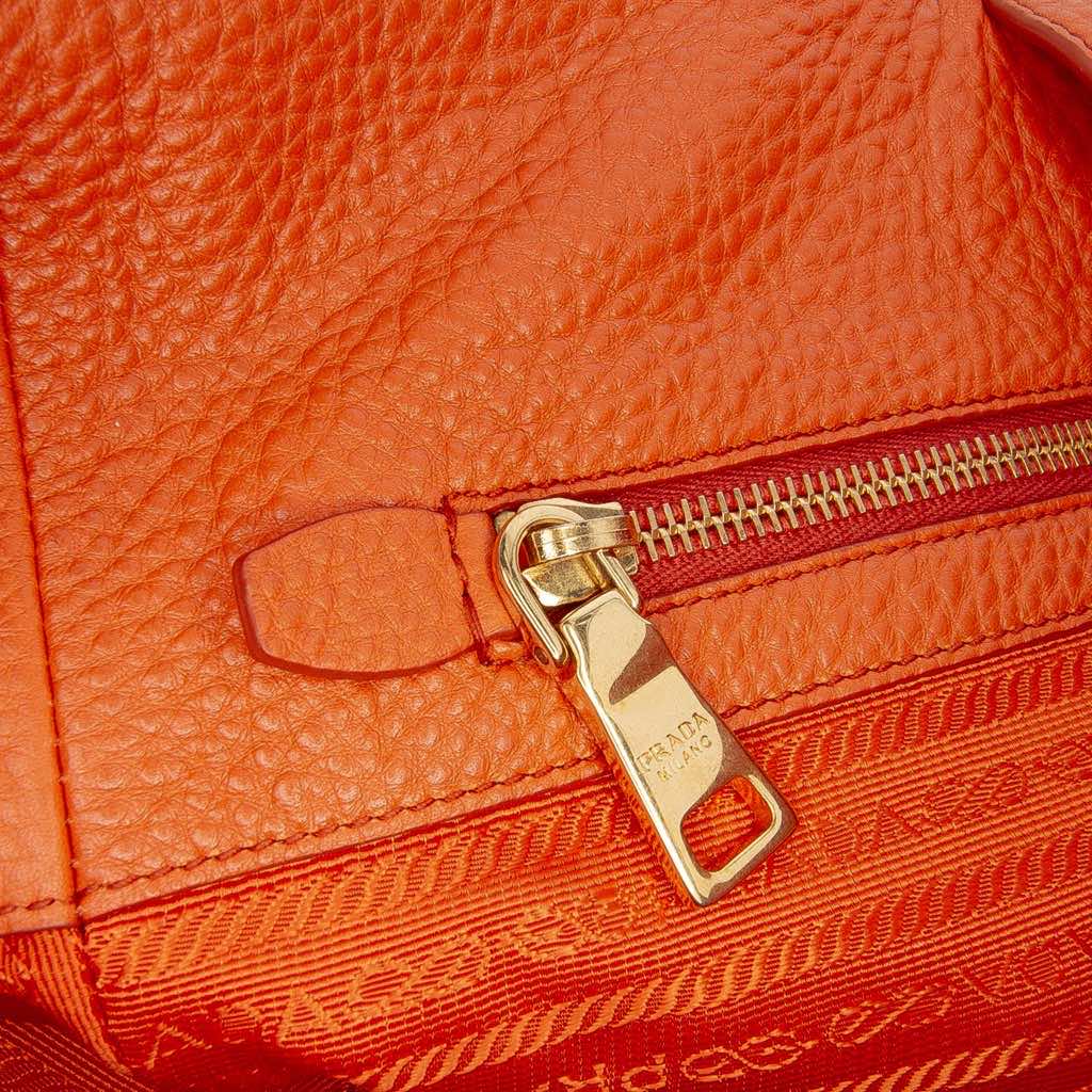 Prada Vitello Daino Open Convertible Tote - 5