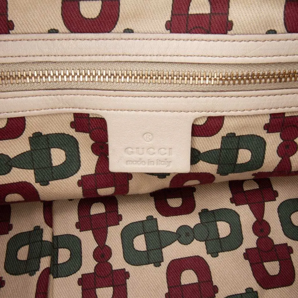 Gucci Bamboo Guccissima Peggy Satchel Brown Leather Good - Box View