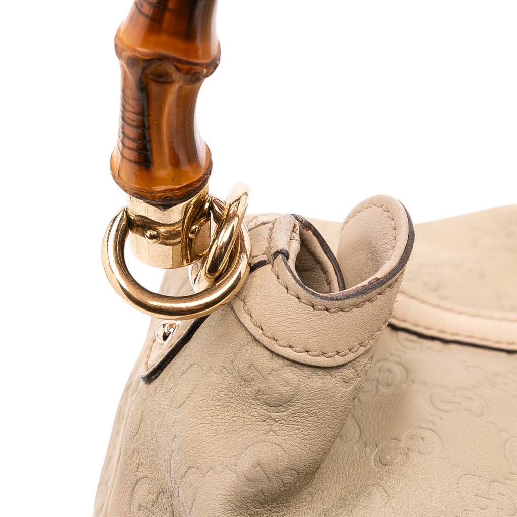 Gucci Bamboo Guccissima Peggy Satchel - Image 11