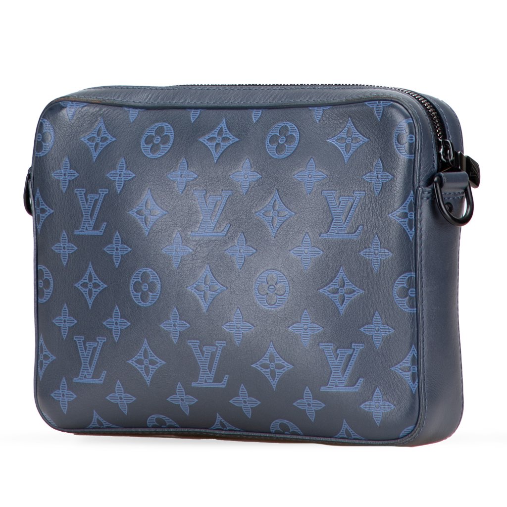 Louis Vuitton Monogram Shadow Duo Messenger - Back view