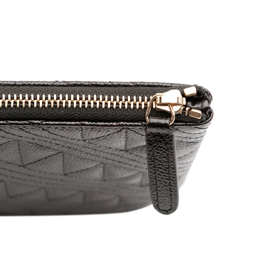 Chanel Medium Quilted Caviar O Case Clutch - Image 10