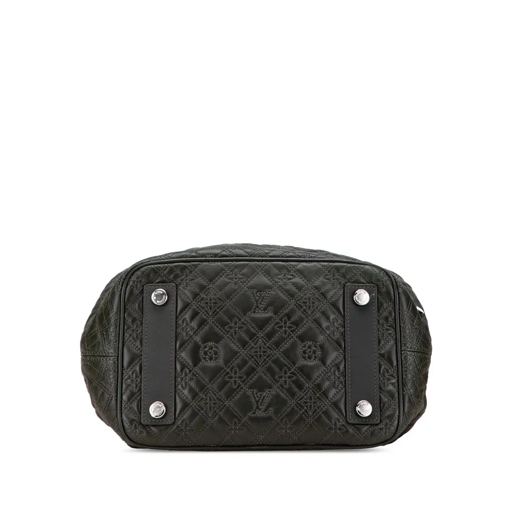 Louis Vuitton Monogram Lambskin Antheia Lilia PM Green Leather Very good - Inside View