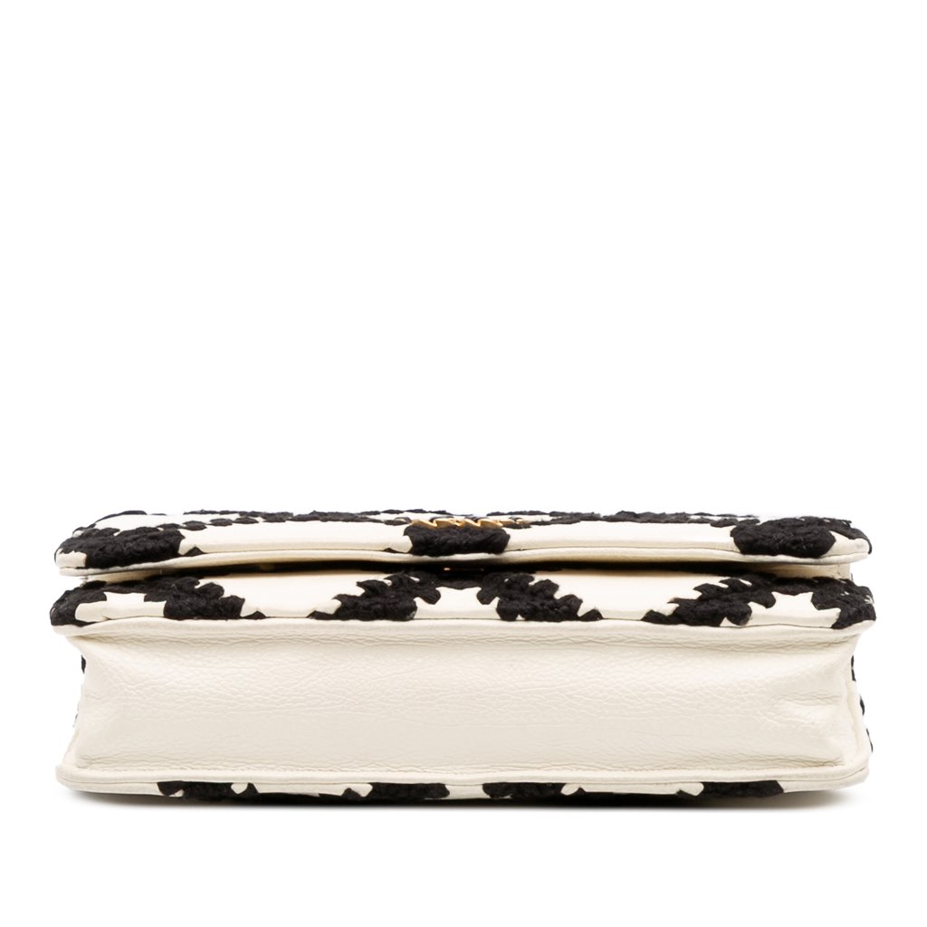 Chanel Calfskin Crochet 19 Wallet On Chain - 3