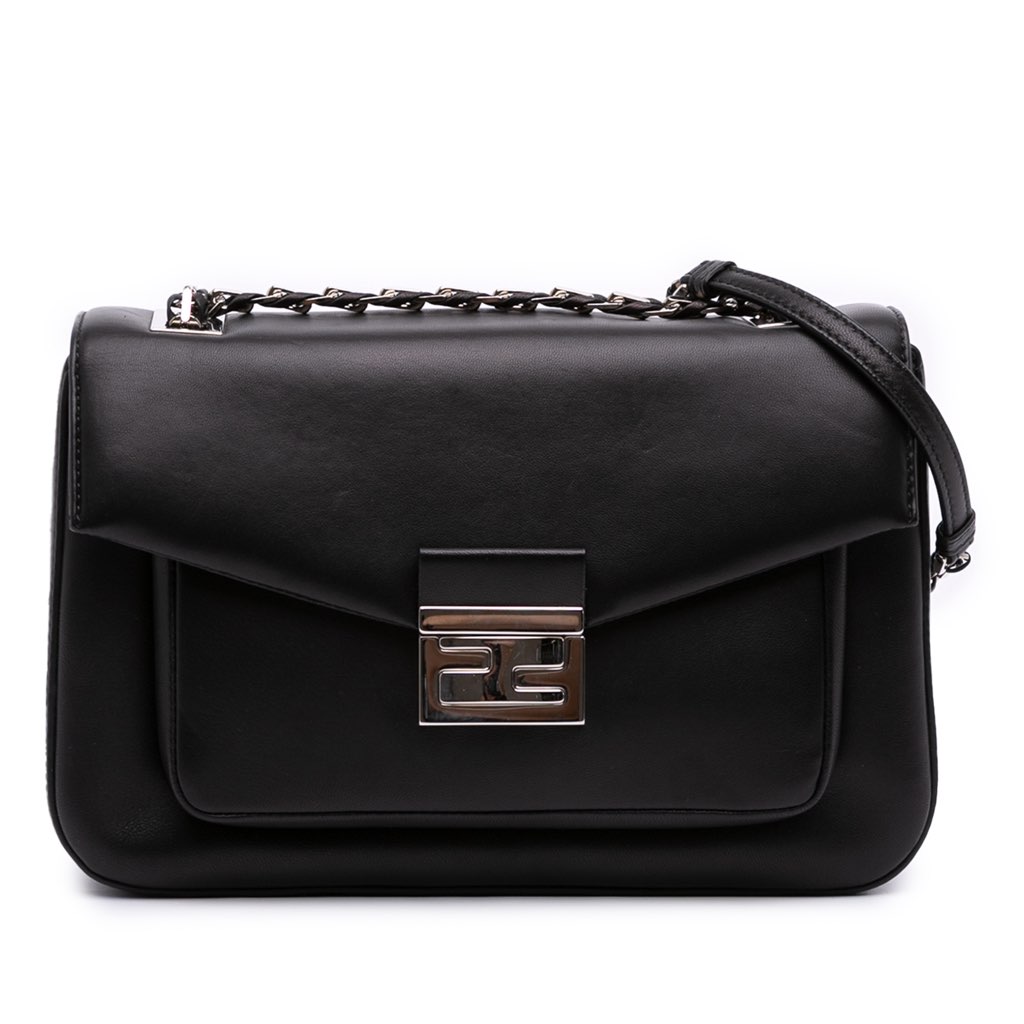 Fendi Nappa Be Baguette Crossbody