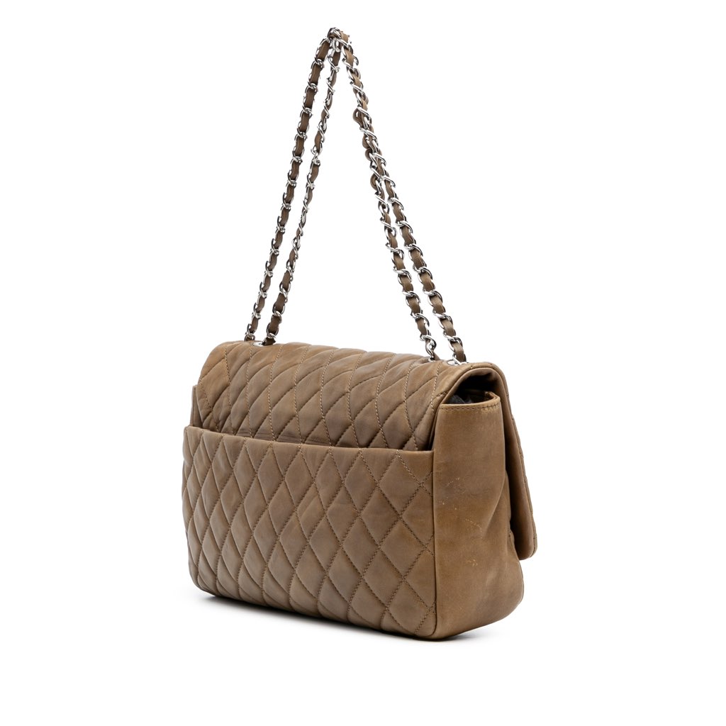 Chanel Jumbo Quilted Lambskin Coco Rain Flap - 2