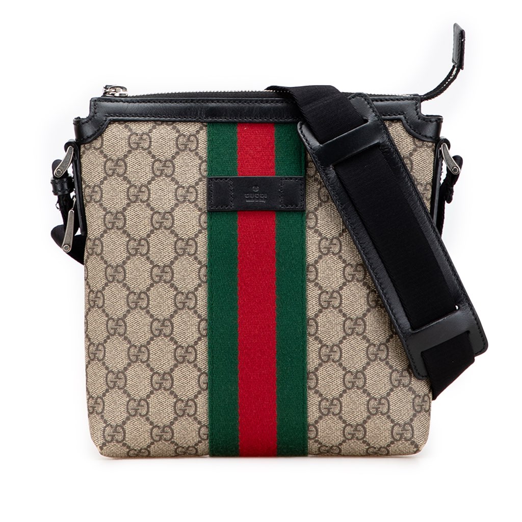 Gucci GG Supreme Web Crossbody