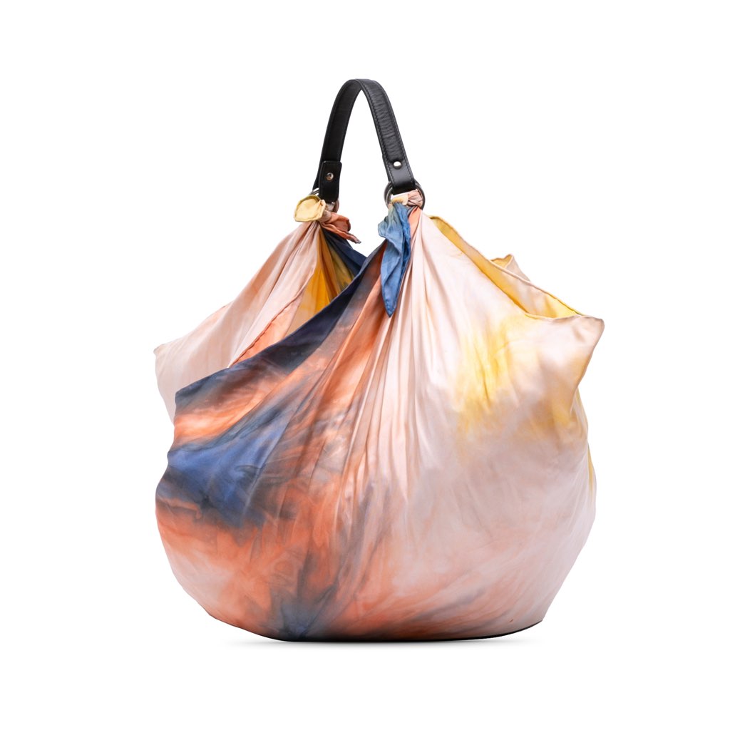 Celine Silk Scarf Bag - Back view