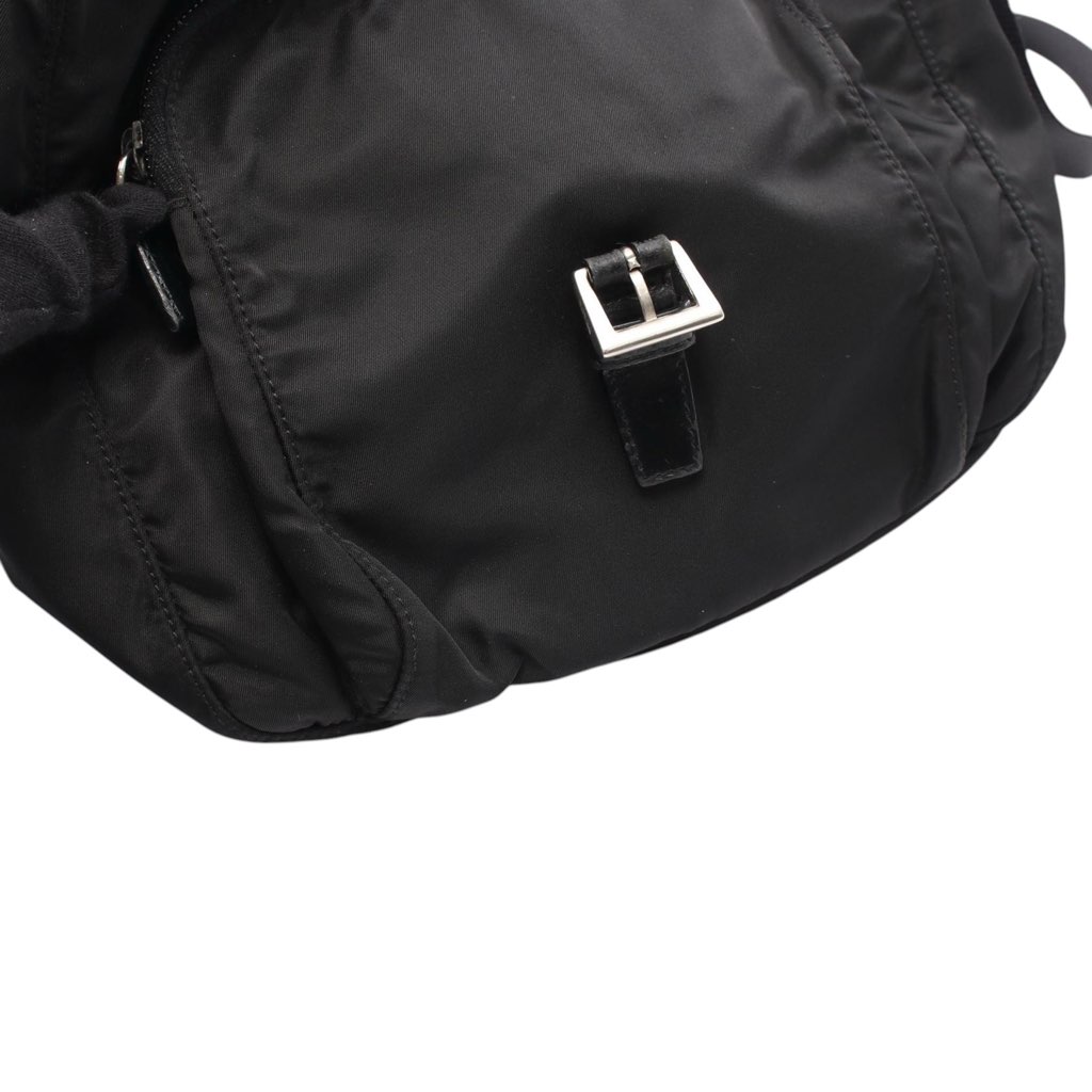 Prada Tessuto Zip Buckle Messenger Bag - 5