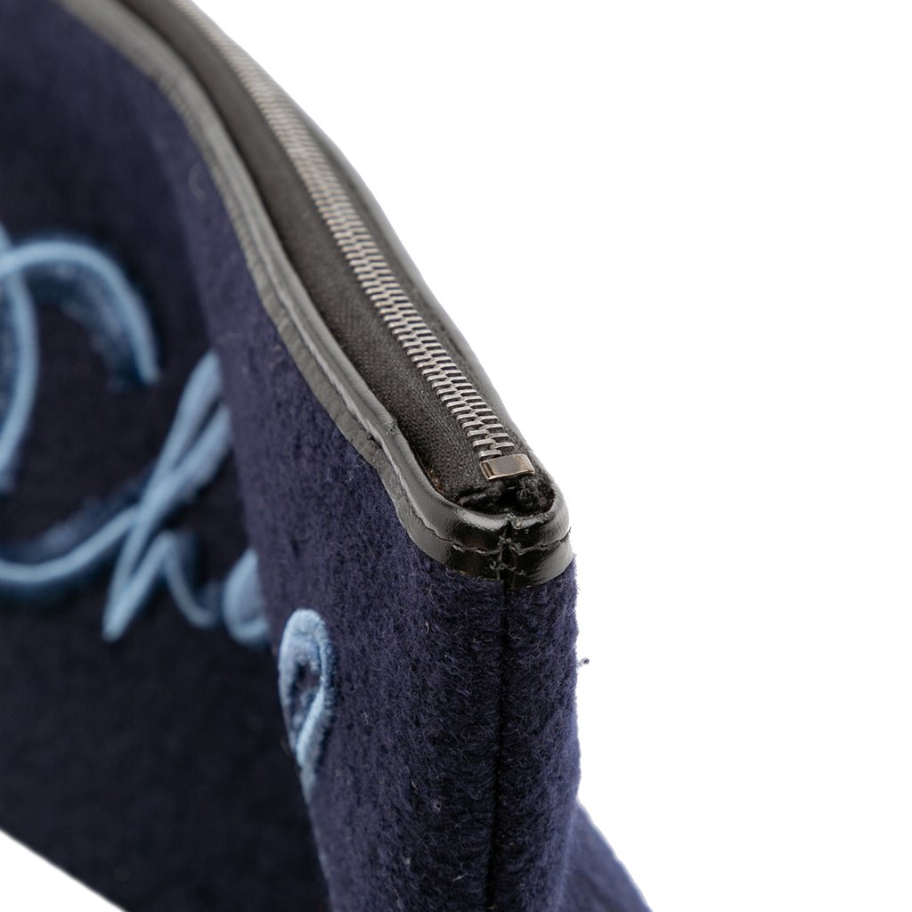 Chanel Paris-Hamburg Wool Embroidered Gabrielle Clutch - Image 11