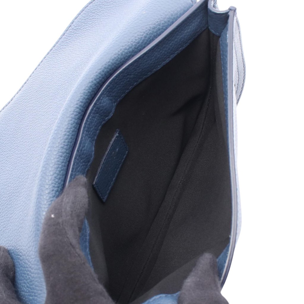 Dior Grained Calfskin Saddle Pouch - 3