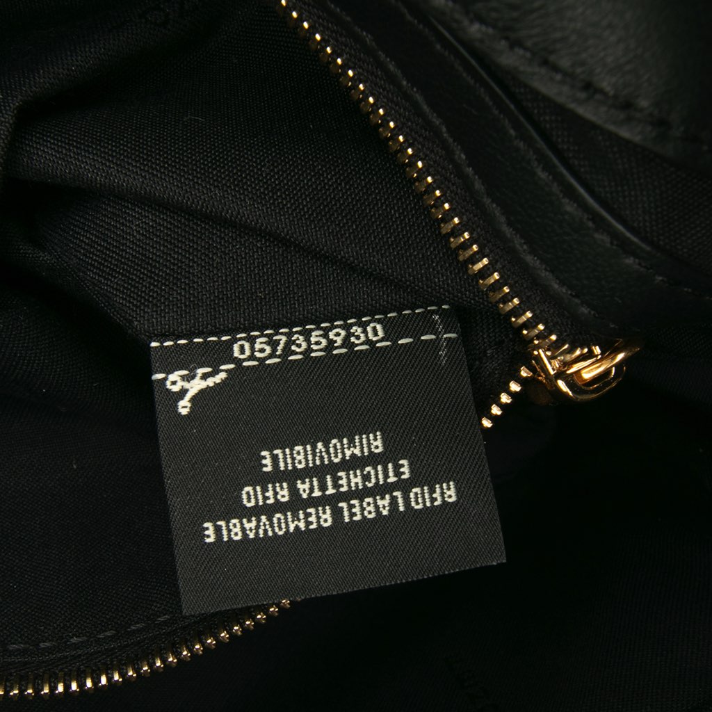 Fendi Zucca Embossed Leather Baguette Satchel - Detail 1