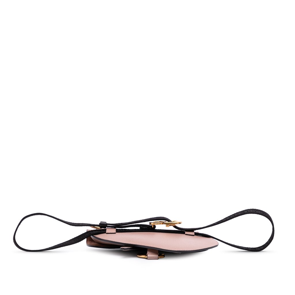 Dior Grained Calfskin Saddle Belt Bag - Image 6