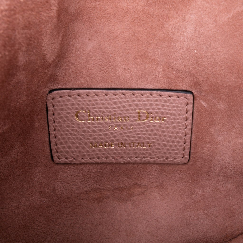 Dior Grained Calfskin Saddle Belt Bag - Side view