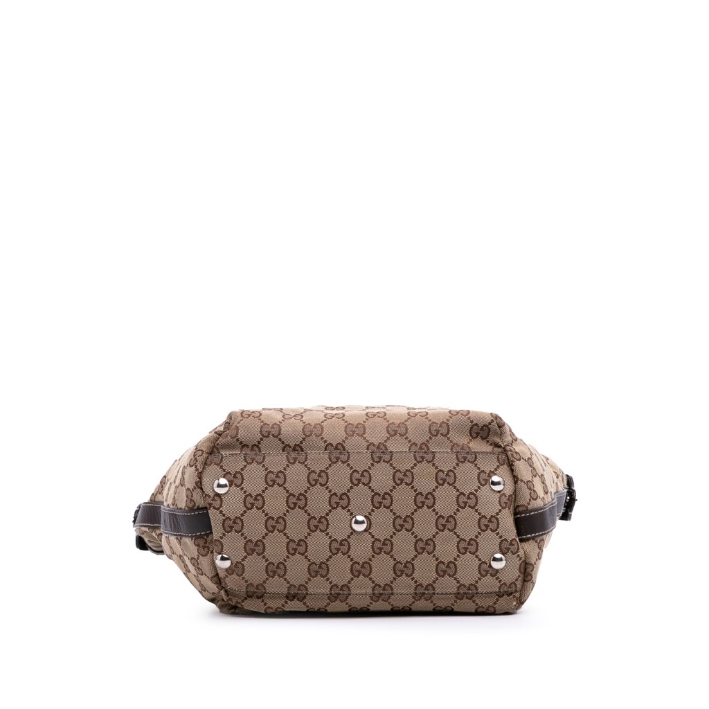 Gucci Medium GG Canvas Web Match Ball Tote - 3