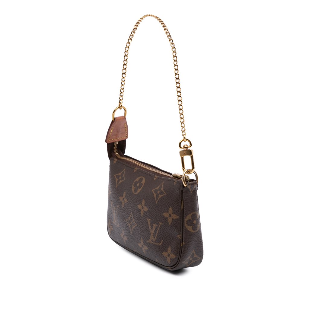 Louis Vuitton Monogram Mini Pochette Accessoires - Back view