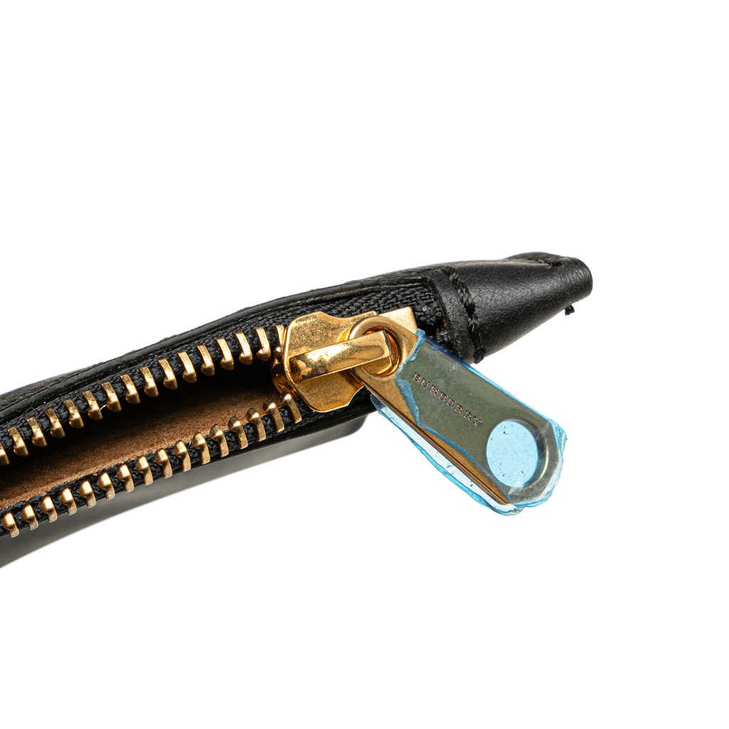 Burberry Bicolor Calfskin Grommet Hobo - Detail 2