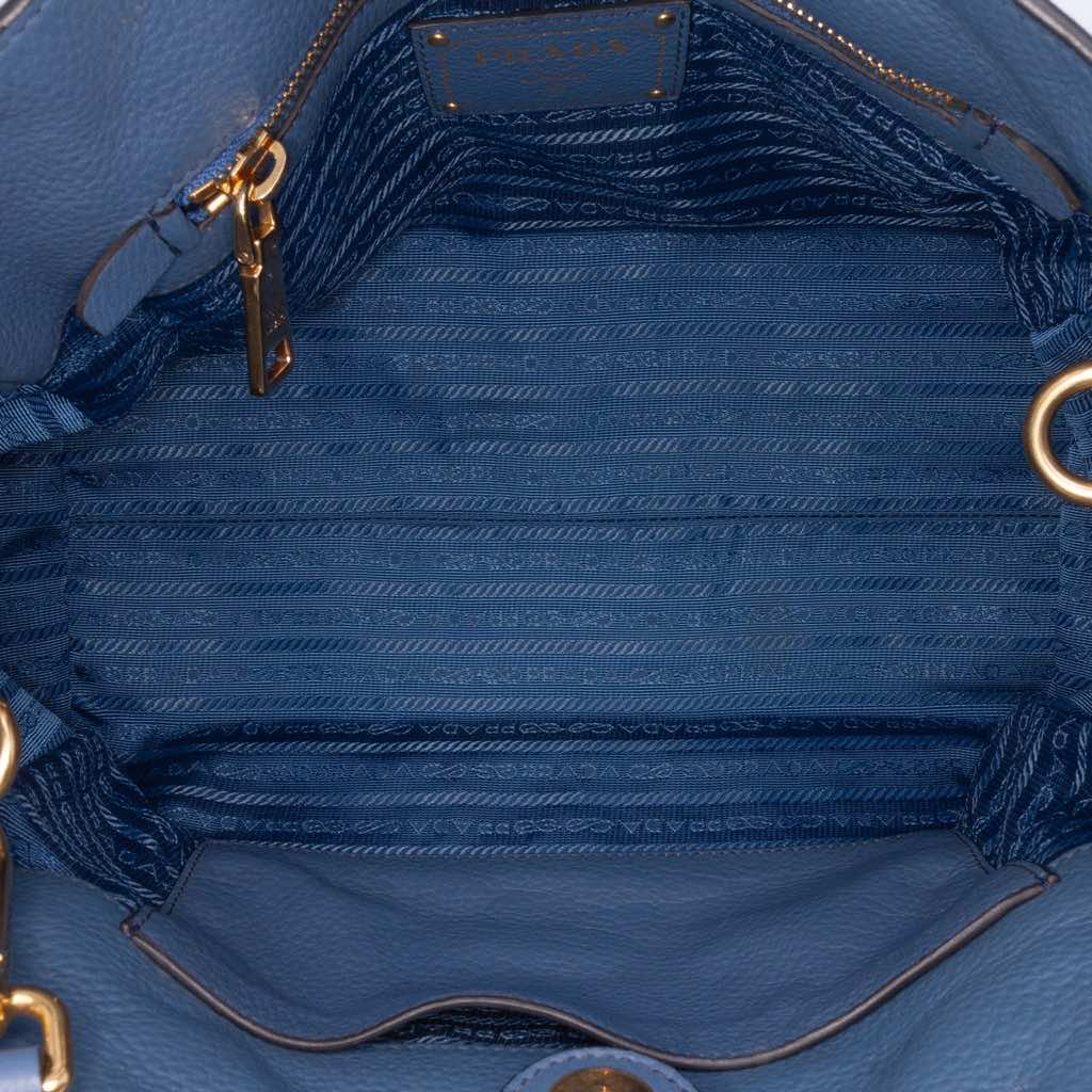 Prada Medium Vitello Daino Open Convertible Tote - 4