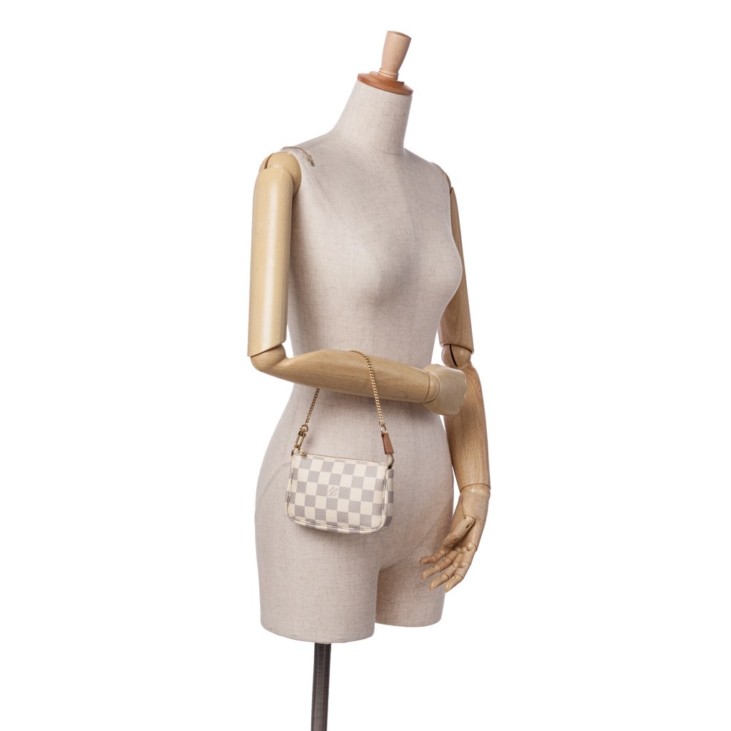 Louis Vuitton Damier Azur Mini Pochette Accessoires - Image 12