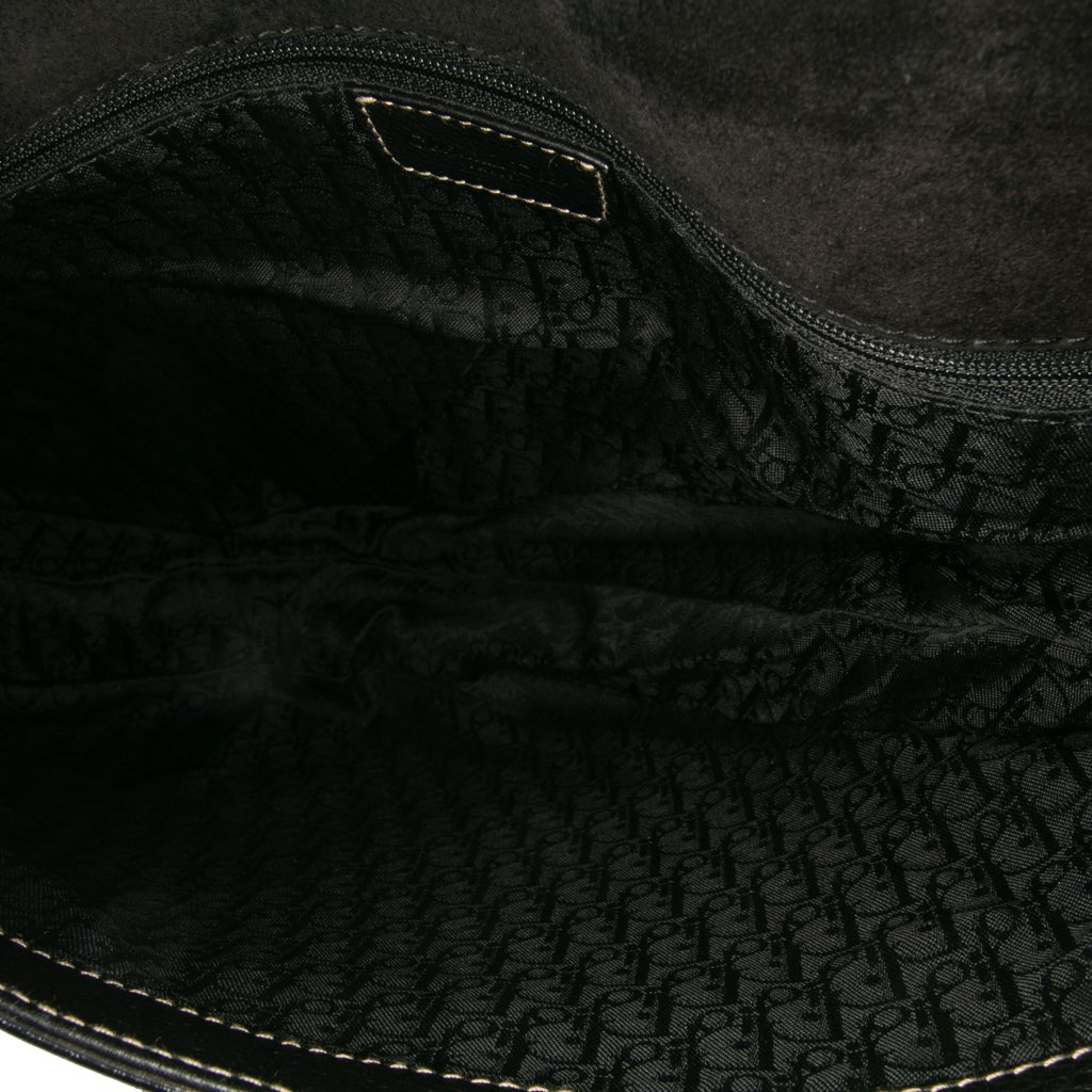 Dior Leather Baudrier Saddle Bag - 4