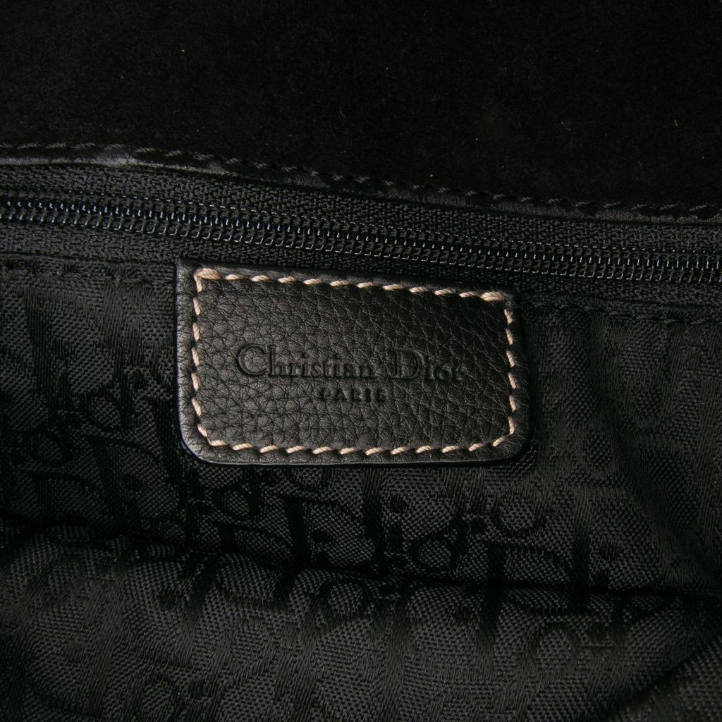 Dior Leather Baudrier Saddle Bag - 5