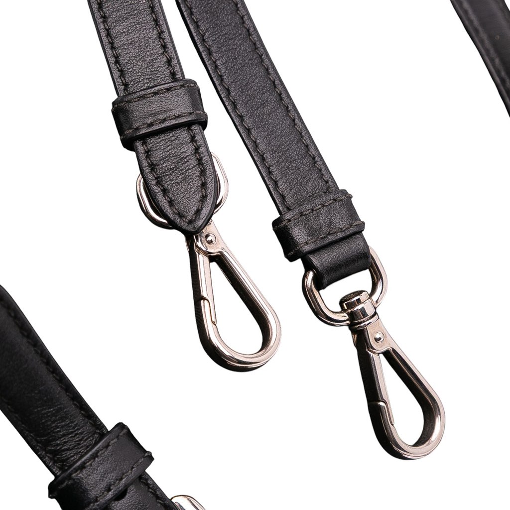 Prada Vitello Trimmed Tessuto Satchel - Image 14