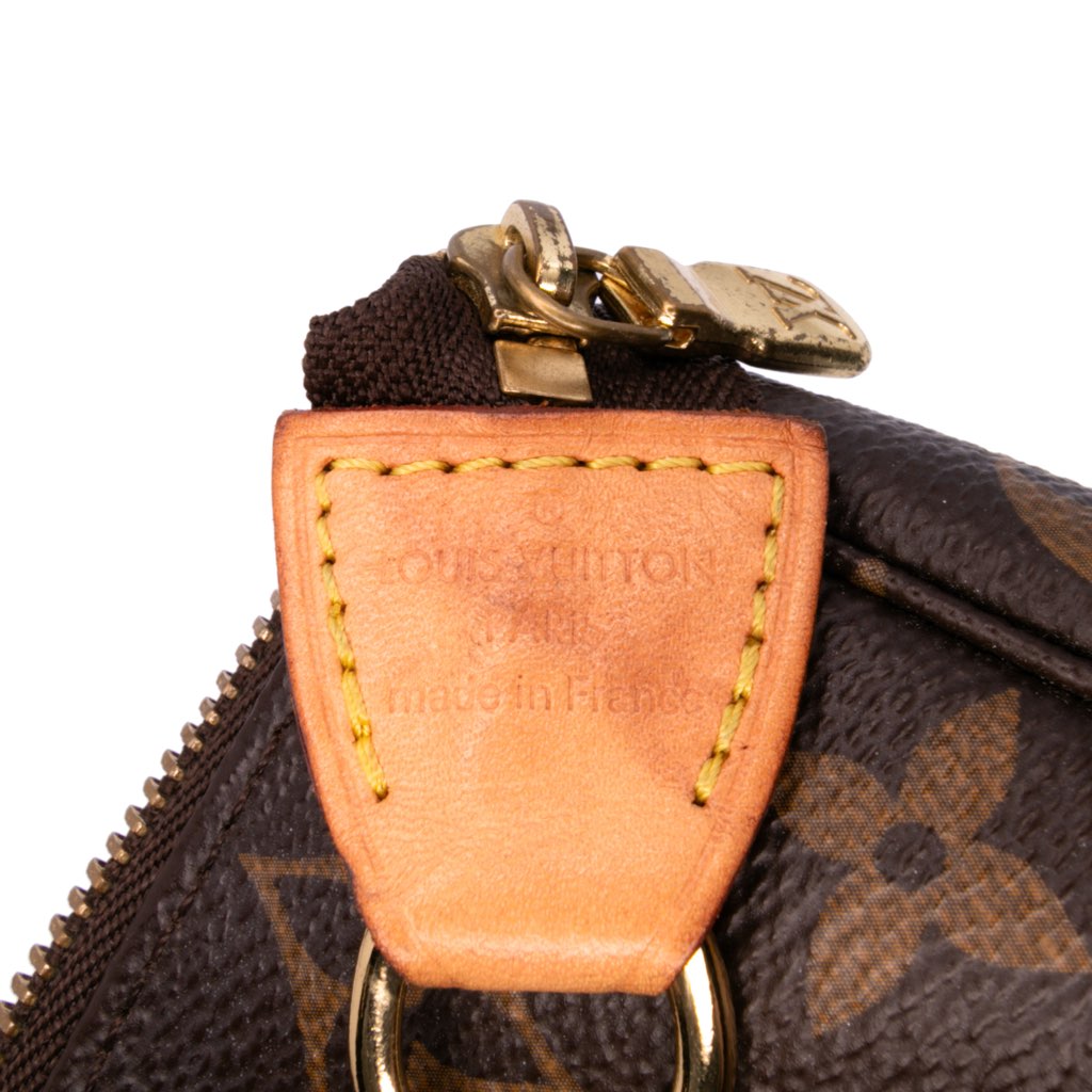 Louis Vuitton Monogram Mini Pochette Accessoires - Side view
