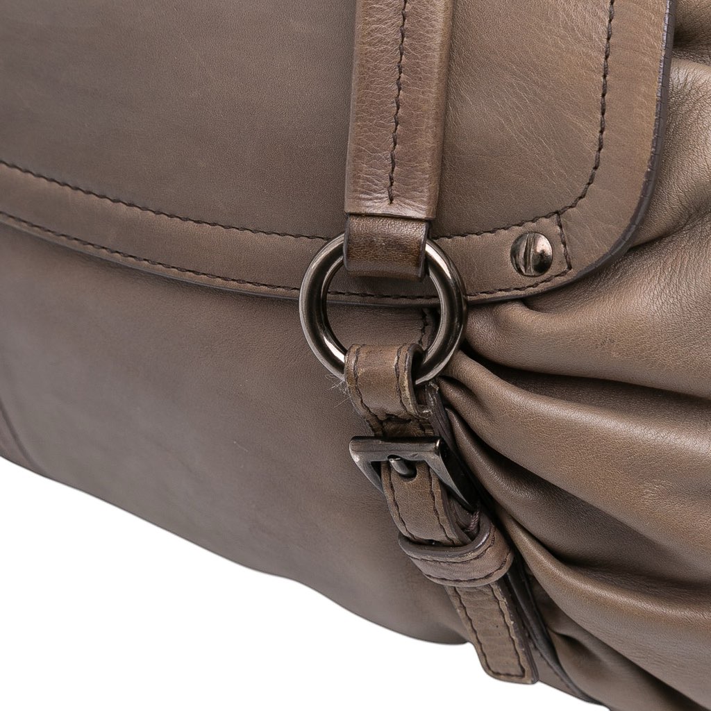 Prada Royal Calf Pushlock Shoulder Bag - Image 10