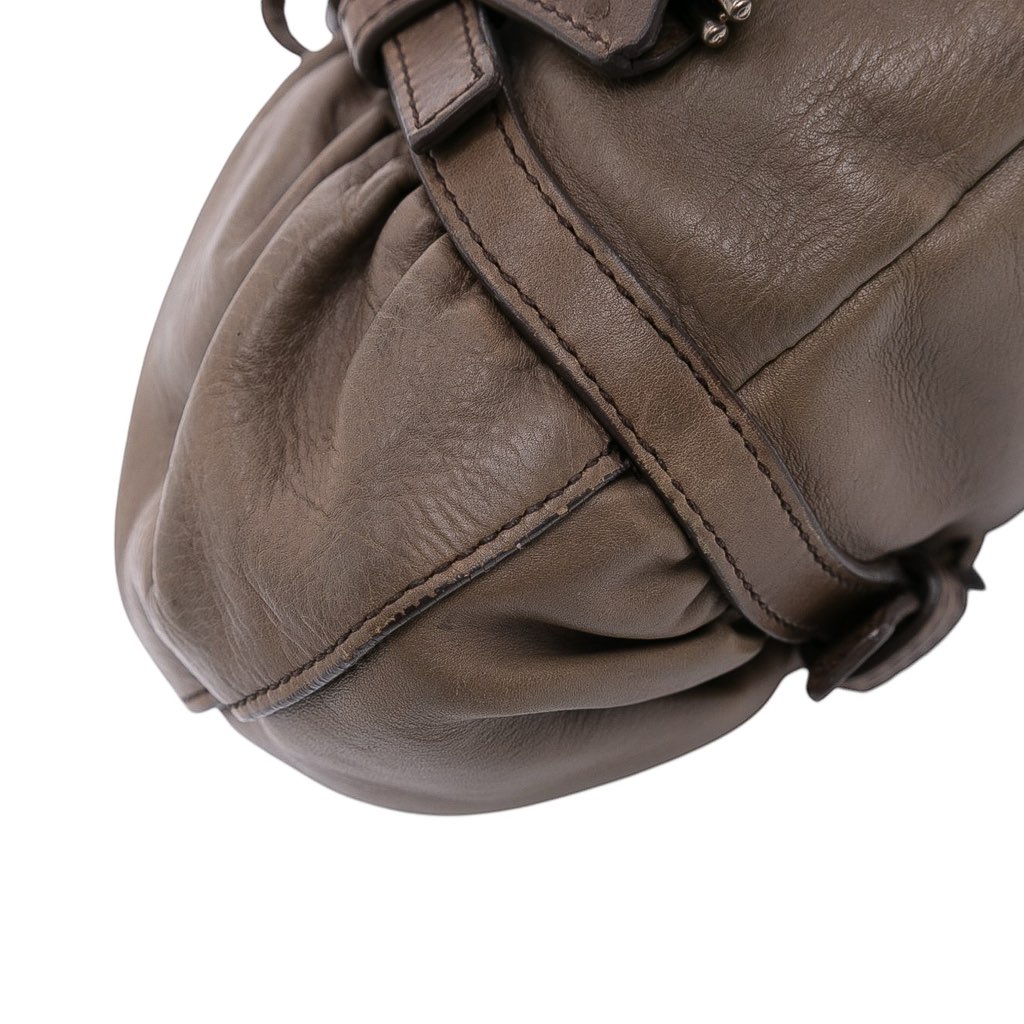 Prada Royal Calf Pushlock Shoulder Bag - Image 11