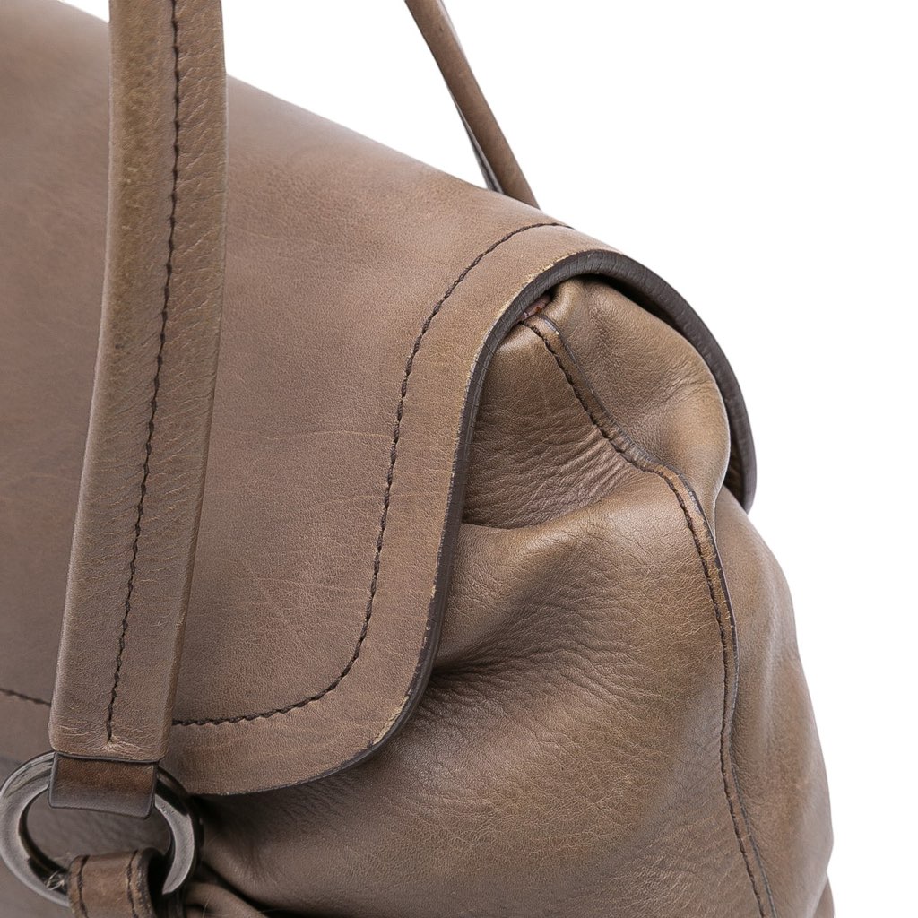 Prada Royal Calf Pushlock Shoulder Bag - Image 12