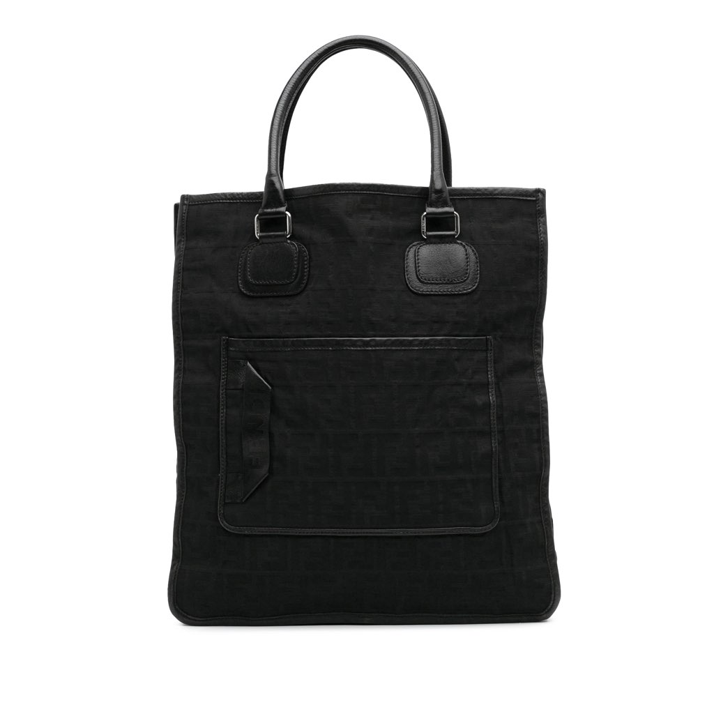 Fendi Zucca Canvas Tall Tote