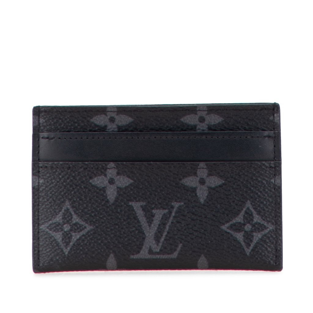 Louis Vuitton Monogram Eclipse Double Card Holder