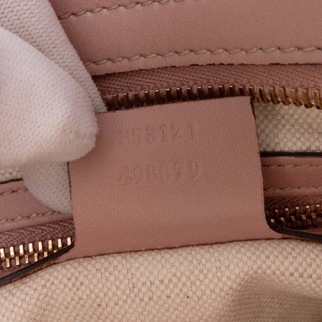 Gucci Small Guccissima Bree Satchel - Side view