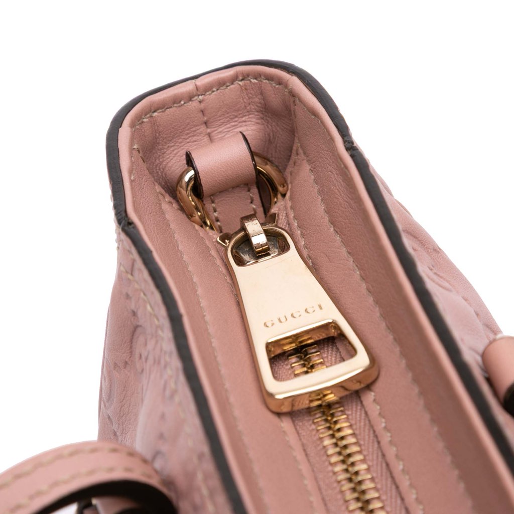 Gucci Small Guccissima Bree Satchel - Image 10