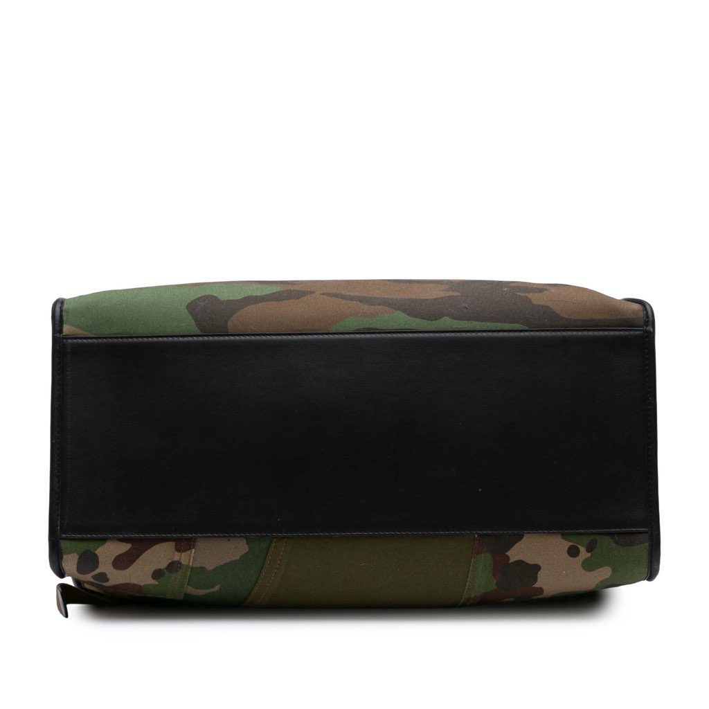 Dolce & Gabbana Large Camouflage Canvas Shopping Tote - 3