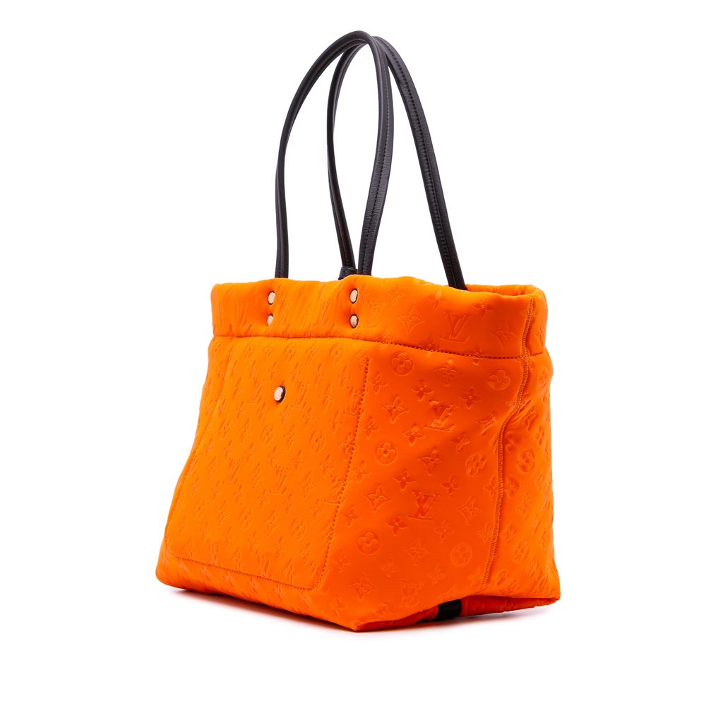 Louis Vuitton Monogram Embossed Neoprene Scuba MM - Back view