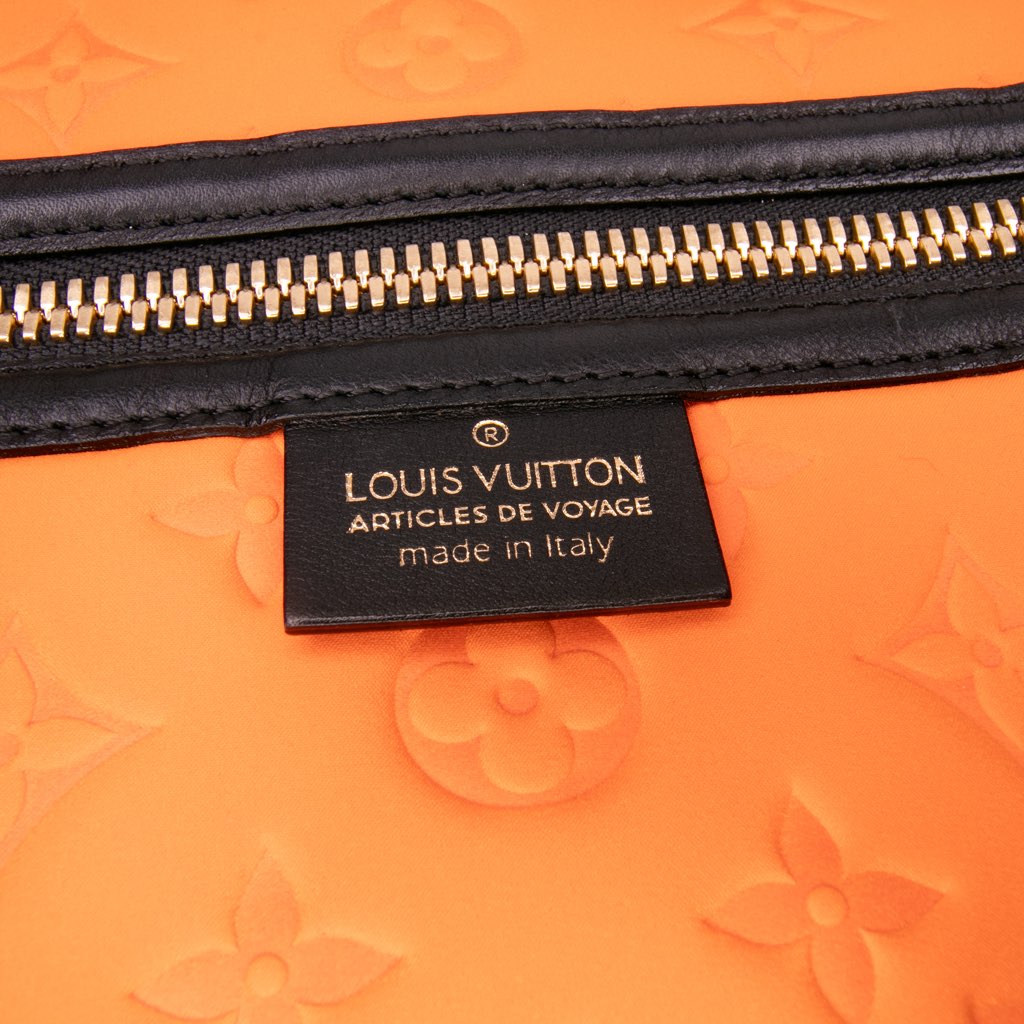 Louis Vuitton Monogram Embossed Neoprene Scuba MM - Side view