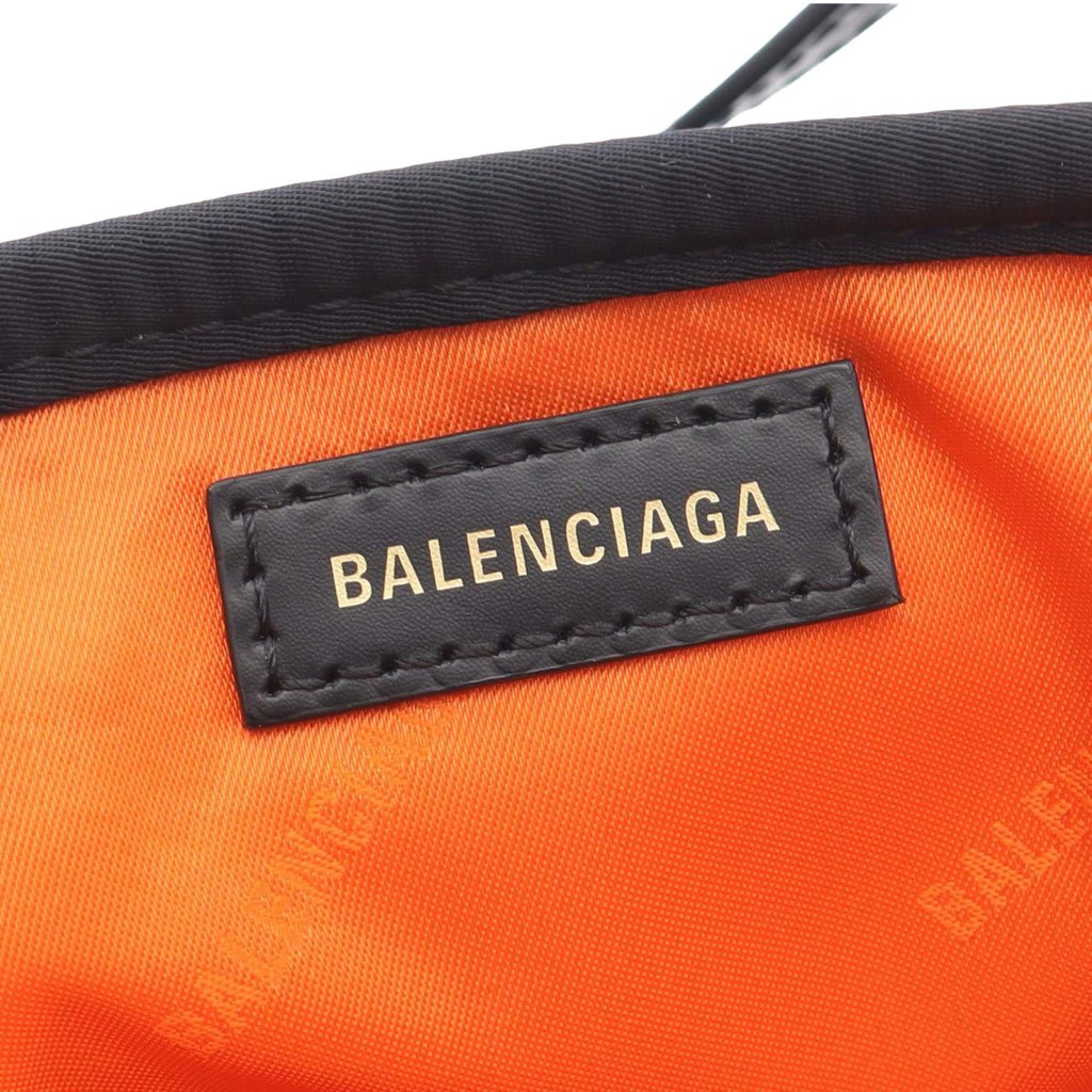 Balenciaga Nylon Navy Cabas Tote XS - 4