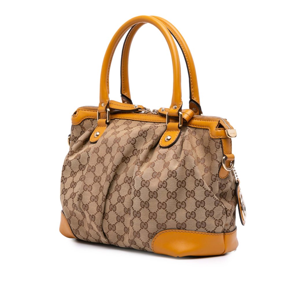 Gucci GG Canvas Sukey Satchel - 2